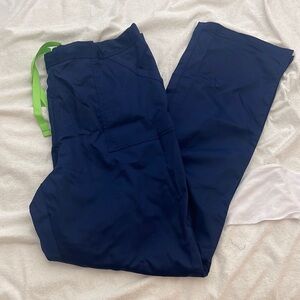 Large Landau Scrub Pants, Soft Feel, Stretchy Fabric, Wrinkle and Fade Resistant